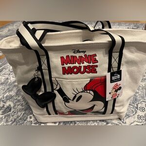 Minnie Mouse Canvas Tote NWT